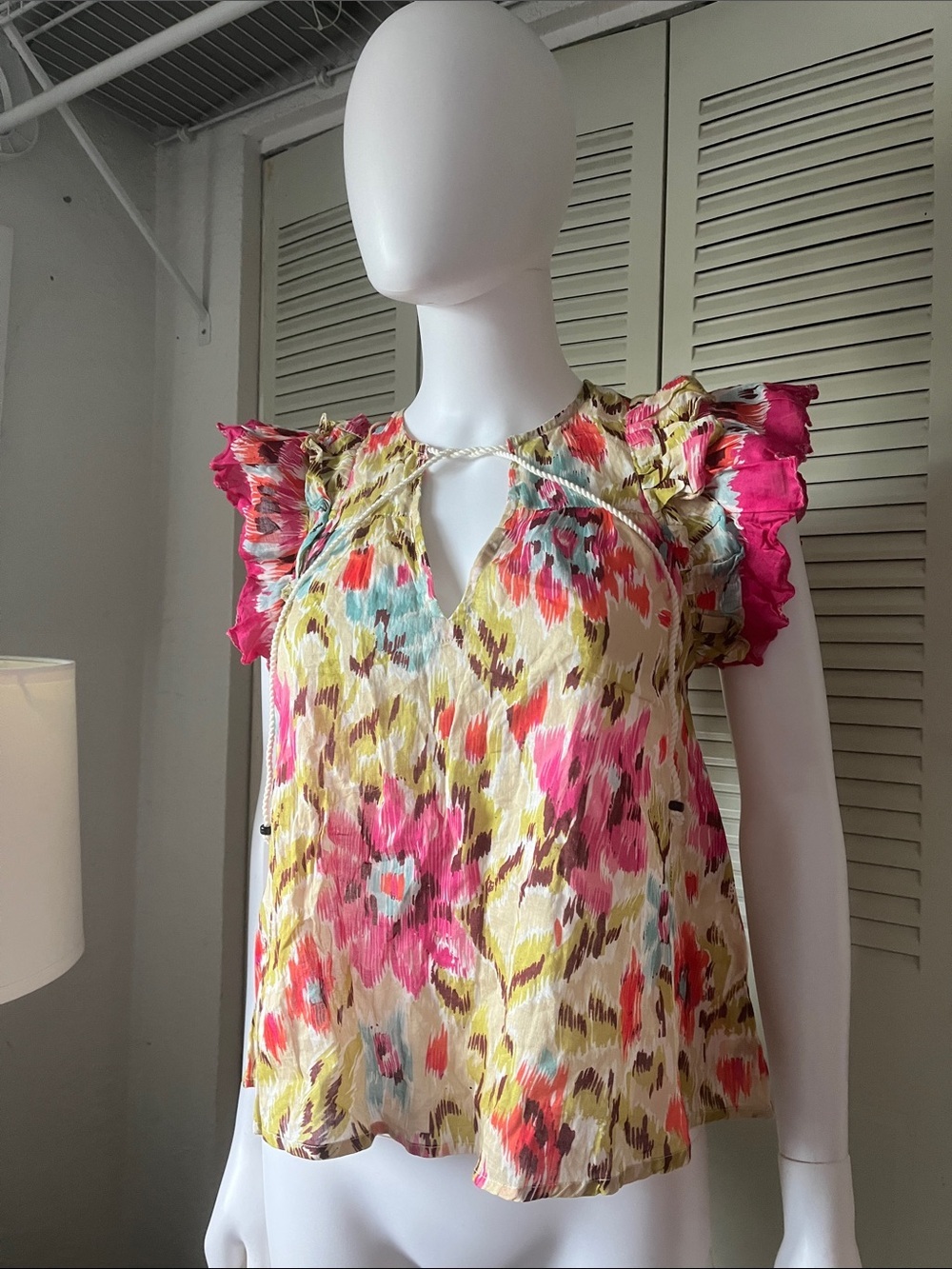 House of Harlow 1960 |Revolve Ruffle Peasant Fop size XS